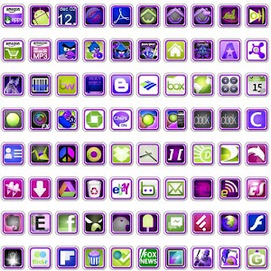 Neon Sqrs Icon Pack.apk 1.0