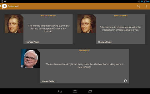 Screenshot Brilliant Quotes PREMIUM v4.0