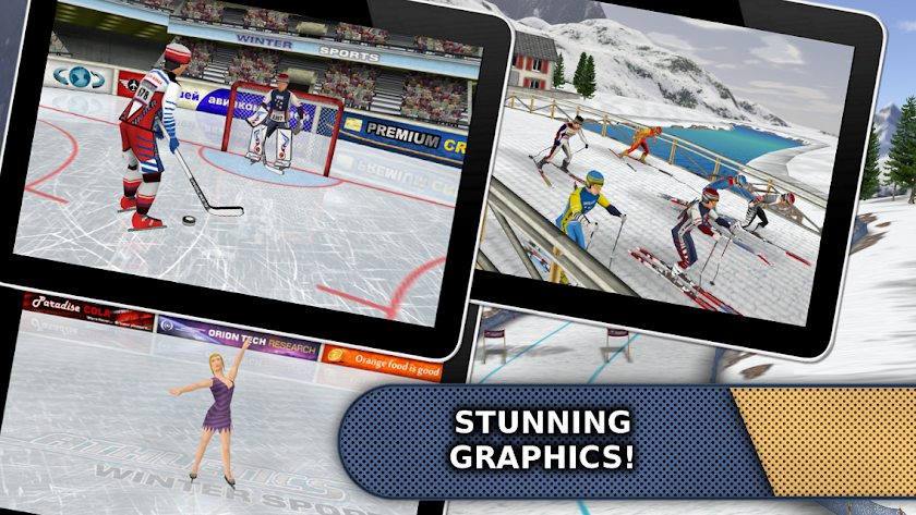 Athletics: Winter Sports Free Screen 1