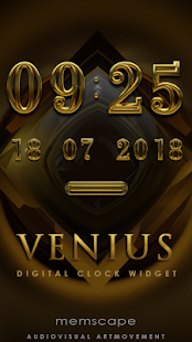 VENIUS Digital Clock Widget