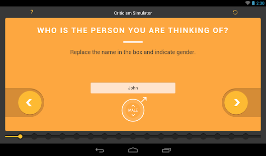 Criticism Simulator Screenshots 3