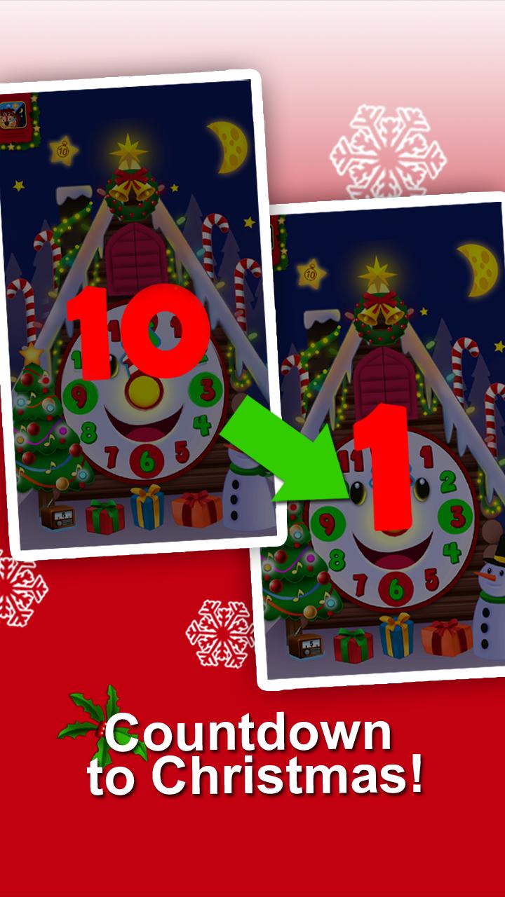 Christmas Toy Clock HD Screen 3