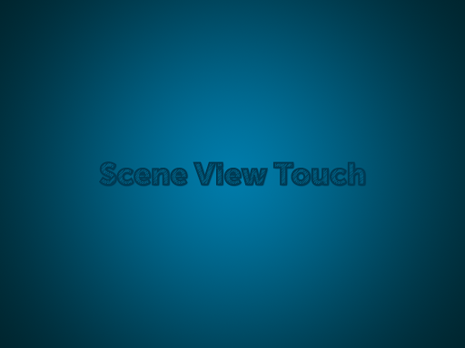 Scene View Touch