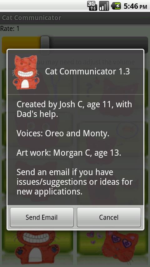 Cat Communicator Screen 2