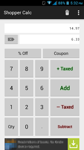 Shopper Calc