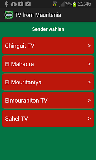 TV from Mauritania