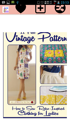 【免費生活App】Sewing Vintage Pattern-APP點子