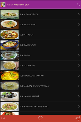 Resep Masakan Sup