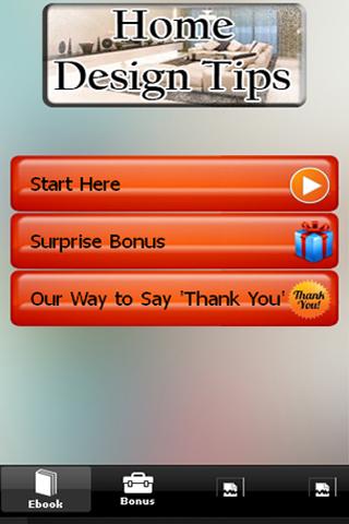 【免費書籍App】Home Design Tips-APP點子