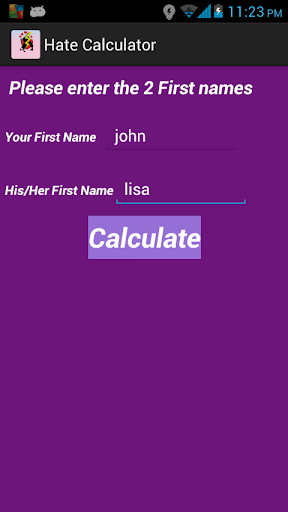 Hate Calculator