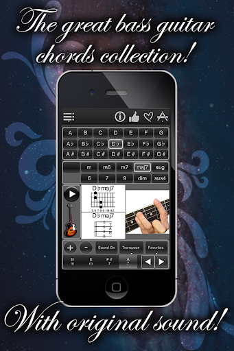 【免費音樂App】120 Bass Guitar Chords-APP點子