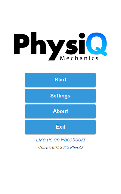 Android application PhysiQ - FULL screenshort