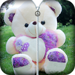 Cover Image of ดาวน์โหลด Teddy bear Zipper Lock 1.1 APK