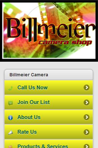 Billmeier Camera Shop