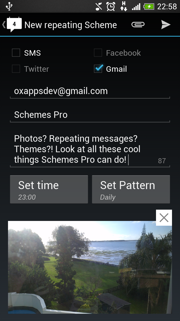 Schemes Pro (KEY) Screen 2