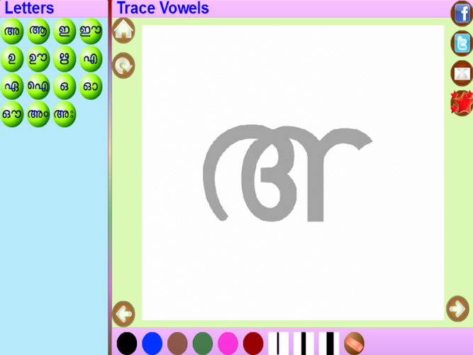 trace malayalam alphabets kids latest version for android download apk
