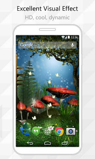 Mushrooms Live Wallpaper