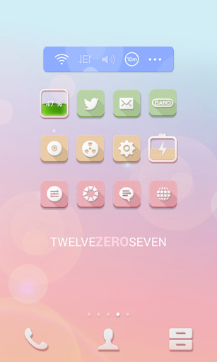 免費下載個人化APP|Simple Pastel Sky Dodol Theme app開箱文|APP開箱王