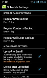 Super Backup Pro: SMS&Contacts - screenshot thumbnail