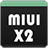 MIUI X2 Go/Apex/ADW Theme PRO mobile app icon