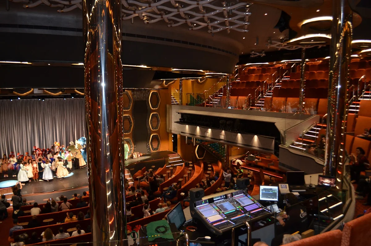 Costa-Diadema-Emerald-Theater - The Emerald Theater is the main entertainment venue on Costa Diadema.