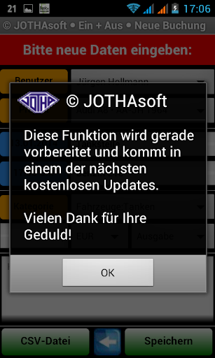 【免費財經App】JOTHAsoft • Ein + Aus • FREE-APP點子