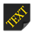 Text Widget icon