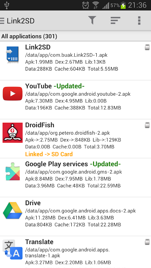 Link2SD Plus (New) - screenshot