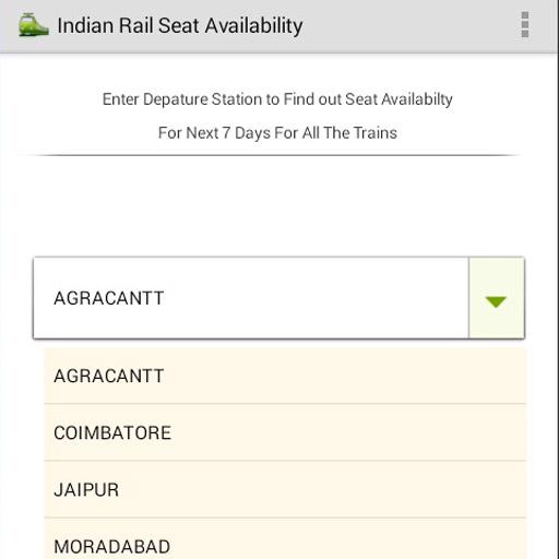Indian Rail Seat Availability