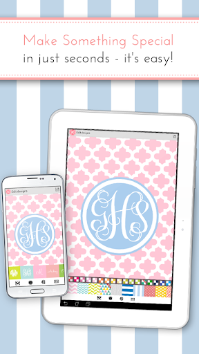 【免費生活App】Monogram It! Custom Wallpapers-APP點子