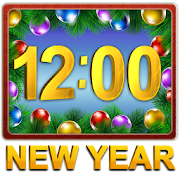 New Year Clock Widget  Icon