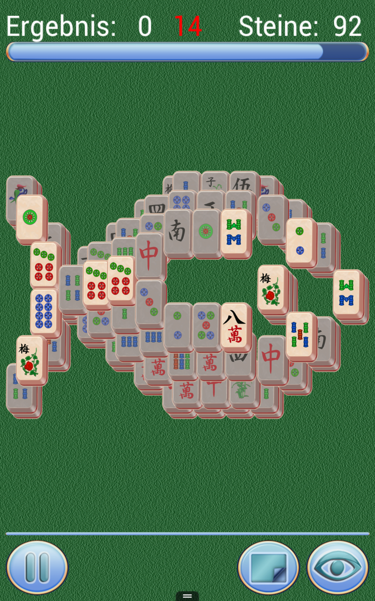 Android application Mahjong 3 screenshort
