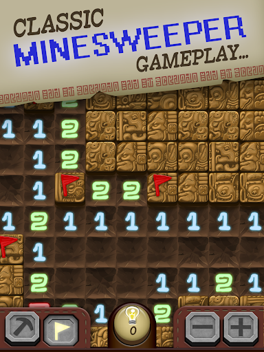 【免費解謎App】Temple Minesweeper - Minefield-APP點子