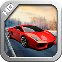 Winter Traffic Racer mobile app icon