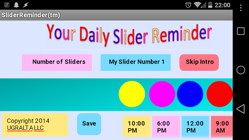 Slider Reminder 2