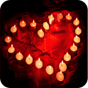 The heart of the candles