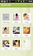 GO Contacts Green theme