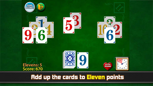 Take Eleven - Eleven solitaire