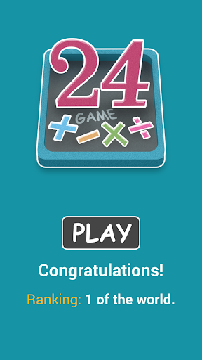 24 Game 24 math