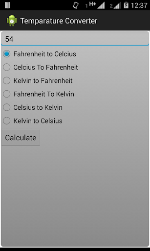 Temperature Converter