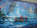 Rafting Mural
