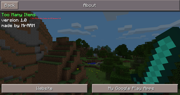 How to get TooManyItems PE 3.0 apk for android