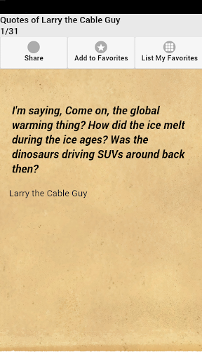 Quotes of Larry the Cable Guy