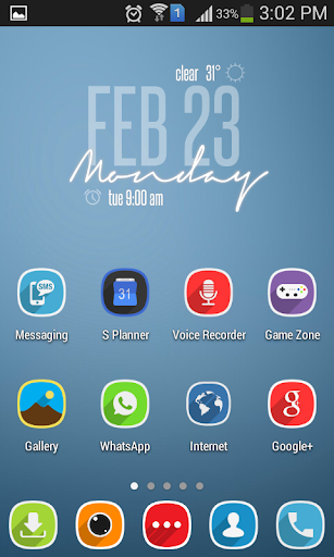 Cassata HD MultiLauncher Theme