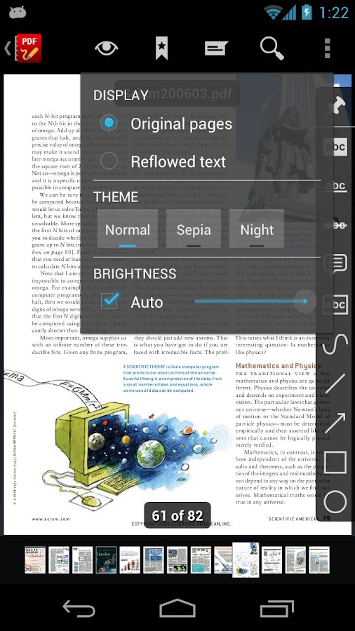 RepliGo PDF Reader - screenshot