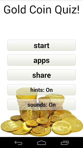 Gold Coin Quiz