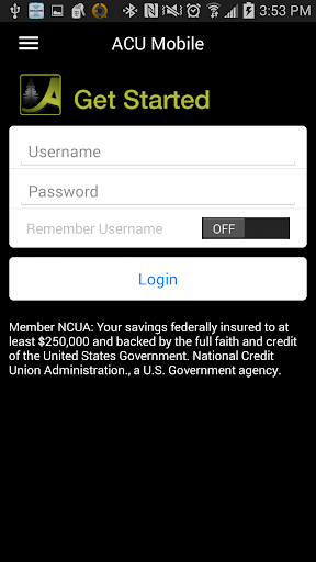 Alpine Credit Union Mobile App