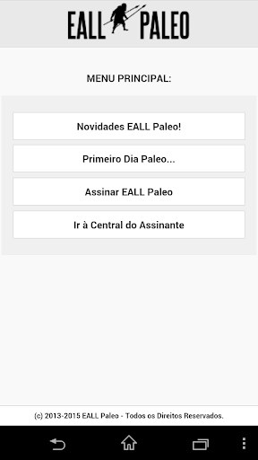 EALL Paleo - Dieta Paleolítica