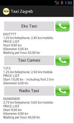 Taxi Zagreb