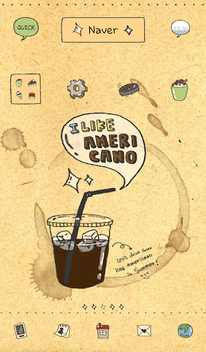 i like americano dodol theme